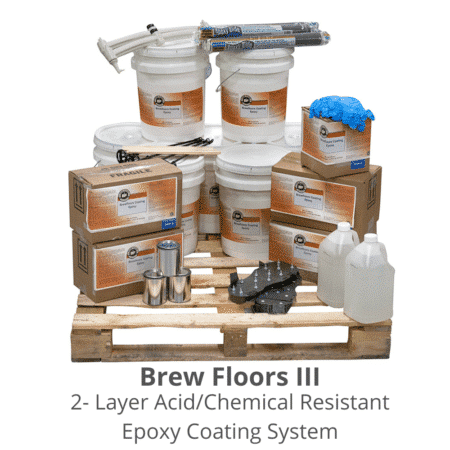 BREW FLOOR III 2-LAYER HIGH ACID/CHEMICAL RESISTANT SYSTEM