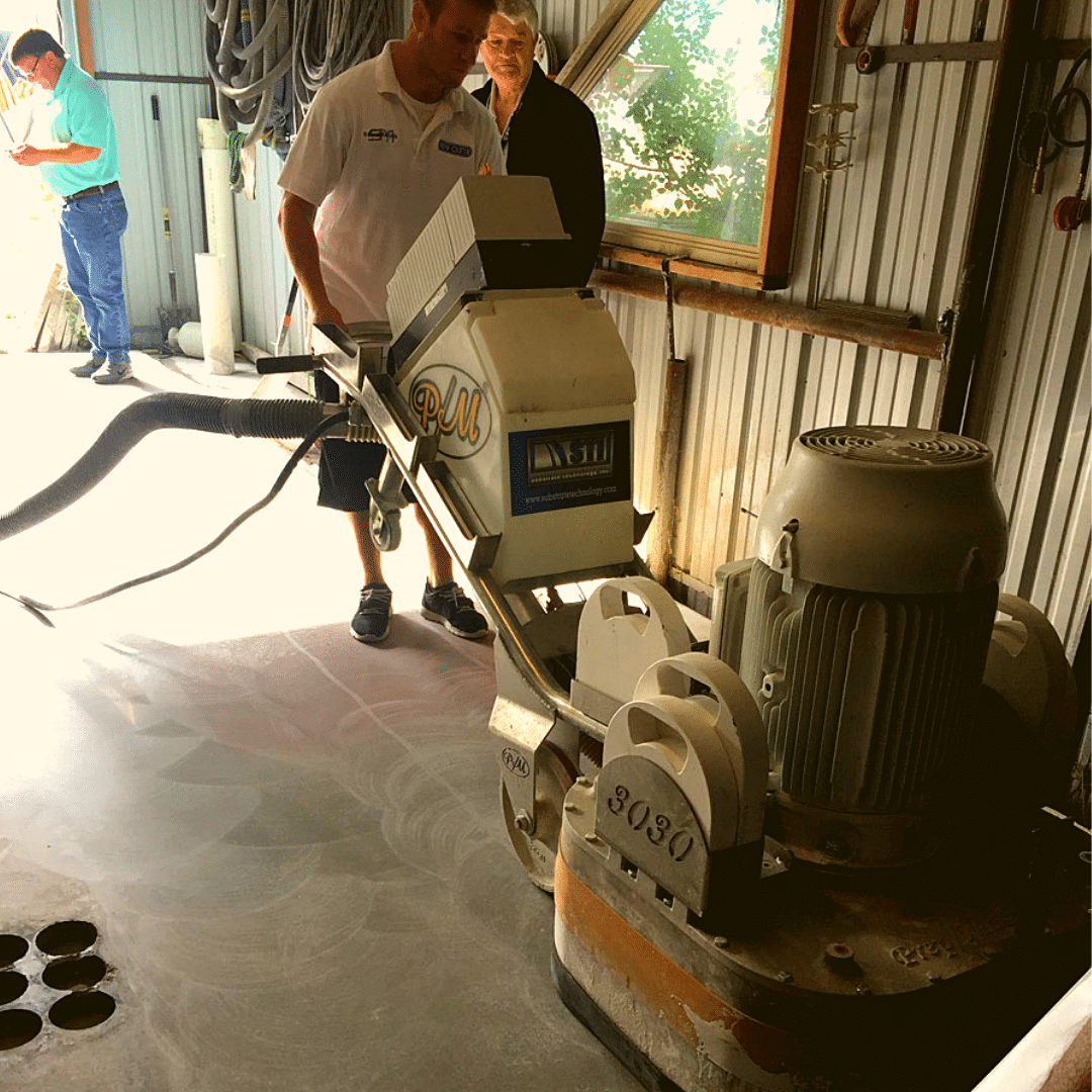Removing Epoxy Flooring From Concrete
