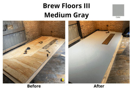 Brew Floors III Medium Gray
